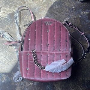 Victoria Secret Blush Velvet Diamond Backpack